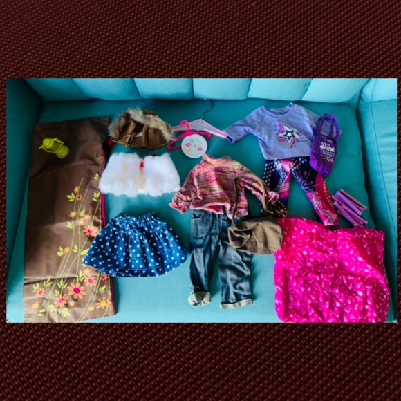 American Girl Other - American Girl 18 inch dolls clothing and more lot